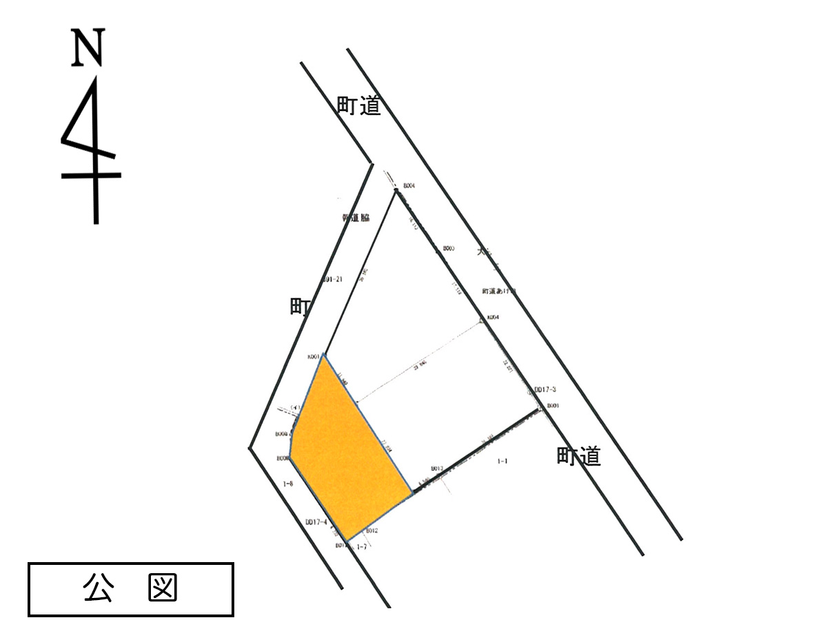 小国町大字岩井沢 売地